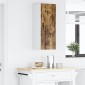 vidaXL Ντουλάπα Τοίχου PORTO Καπνιστό Δρύς 30 x 31 x 80 εκ.