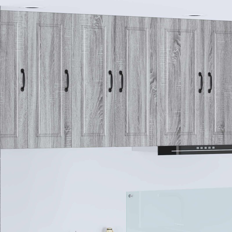 vidaXL Ντουλάπα Τοίχου PORTO Γκρίζο Σονομα 30 x 31 x 80 εκ.