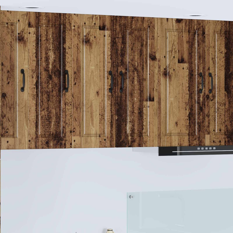 vidaXL Ντουλάπα Τοίχου PORTO Παλιό ξύλο 30 x 31 x 80 εκ.