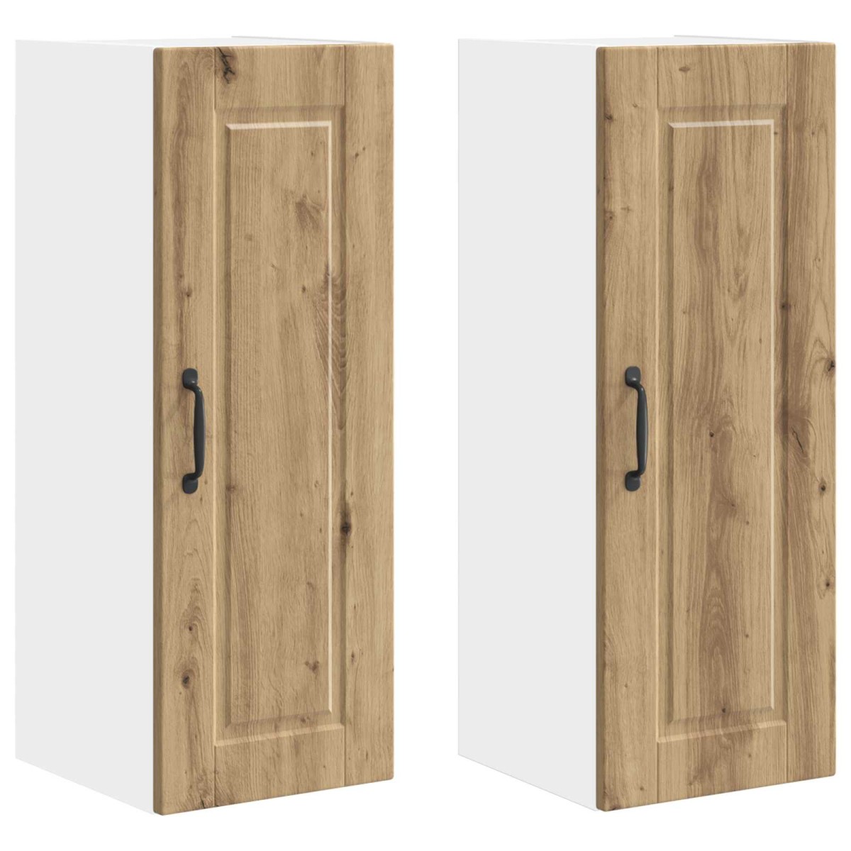 vidaXL Ντουλάπα Τοίχου PORTO 2 τμχ. Artisan Oak Επεξεργασμένο Ξύλο