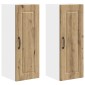 vidaXL Ντουλάπα Τοίχου PORTO 2 τμχ. Artisan Oak Επεξεργασμένο Ξύλο