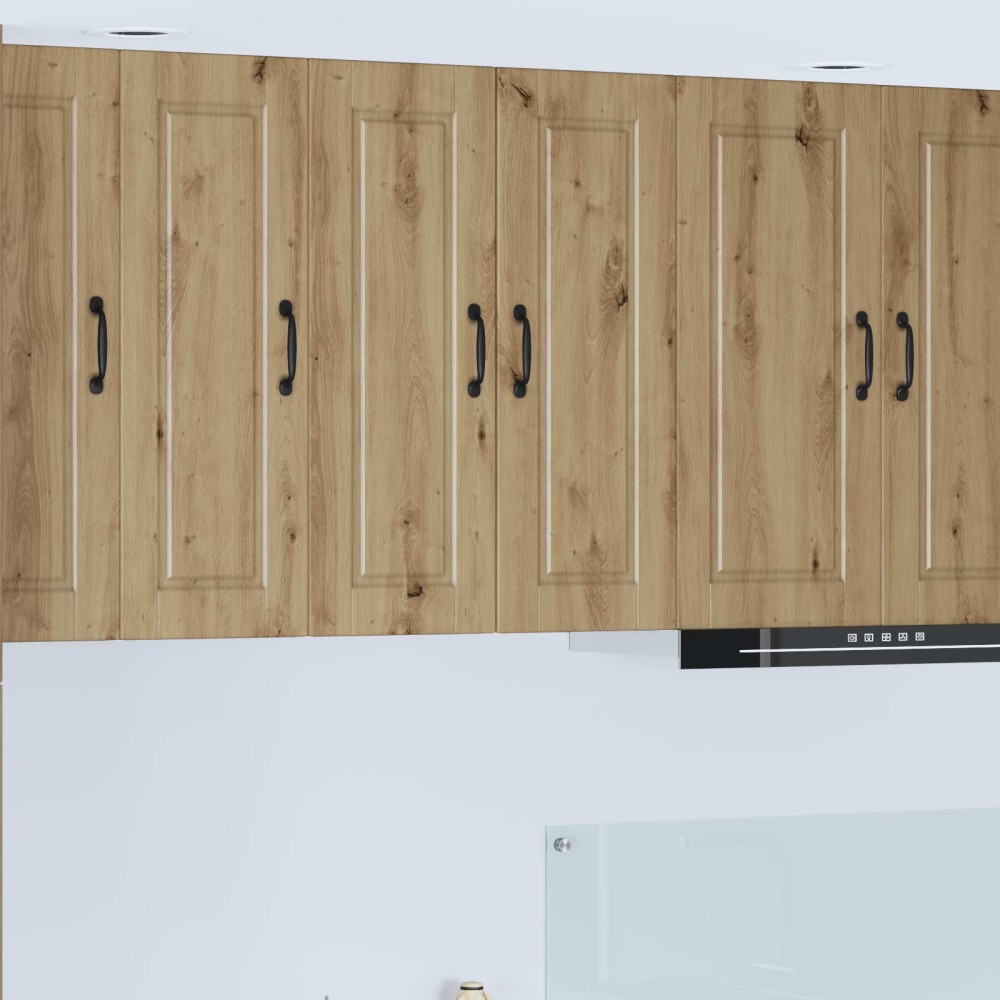 vidaXL Ντουλάπα Τοίχου PORTO 2 τμχ. Artisan Oak Επεξεργασμένο Ξύλο