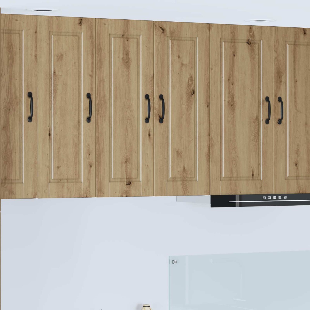 vidaXL Ντουλάπα Τοίχου PORTO 2 τμχ. Artisan Oak Επεξεργασμένο Ξύλο