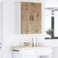 vidaXL Ντουλάπα Τοίχου PORTO 2 τμχ. Artisan Oak Επεξεργασμένο Ξύλο