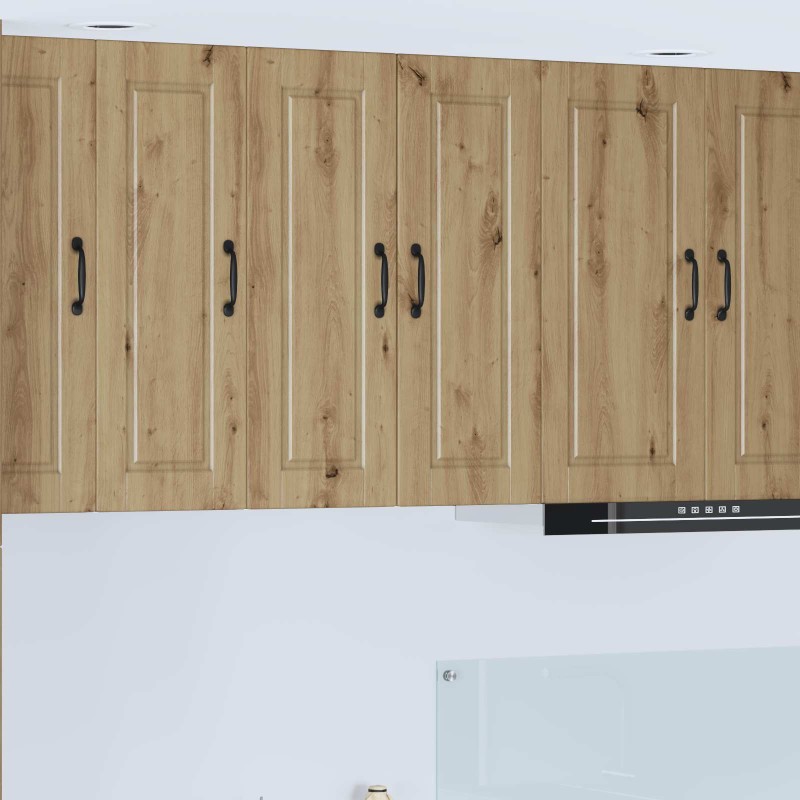 vidaXL Ντουλάπα Τοίχου PORTO 2 τμχ. Artisan Oak Επεξεργασμένο Ξύλο