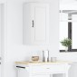 vidaXL Ντουλάπα Τοίχου PORTO Λευκό 40 x 31 x 80 εκ. Επεξεργασμένο Ξύλο
