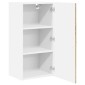 vidaXL Ντουλάπα Τοίχου PORTO Δρύς Sonoma 40 x 31 x 80 εκ.
