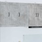 vidaXL Ντουλάπα Τοίχου PORTO Σκυρόδεμα Γκρι 40 x 31 x 80 εκ.