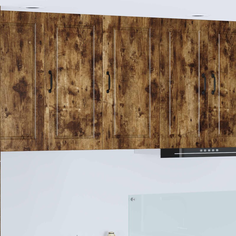 vidaXL Ντουλάπα Τοίχου PORTO Καπνιστό Δρύς 40 x 31 x 80 εκ.