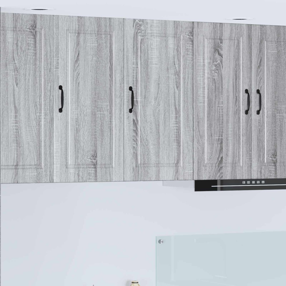 vidaXL Ντουλάπα Τοίχου PORTO Γκρίζο Σονομα 40 x 31 x 80 εκ.