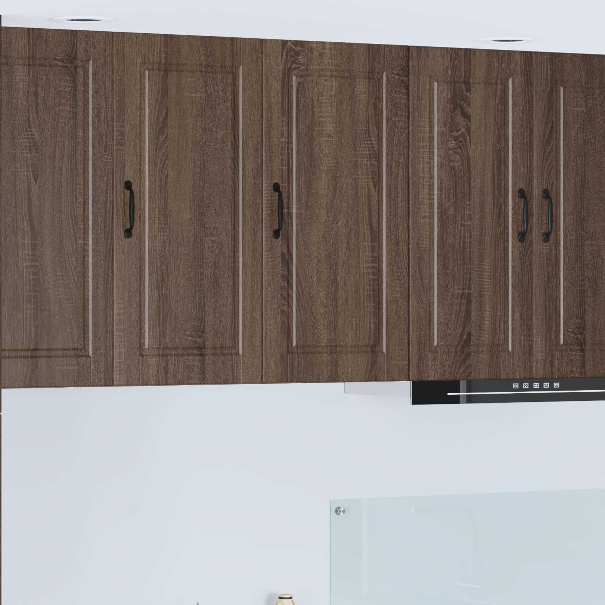 vidaXL Ντουλάπα Τοίχου PORTO Καφέ δρυς 40 x 31 x 80 εκ.