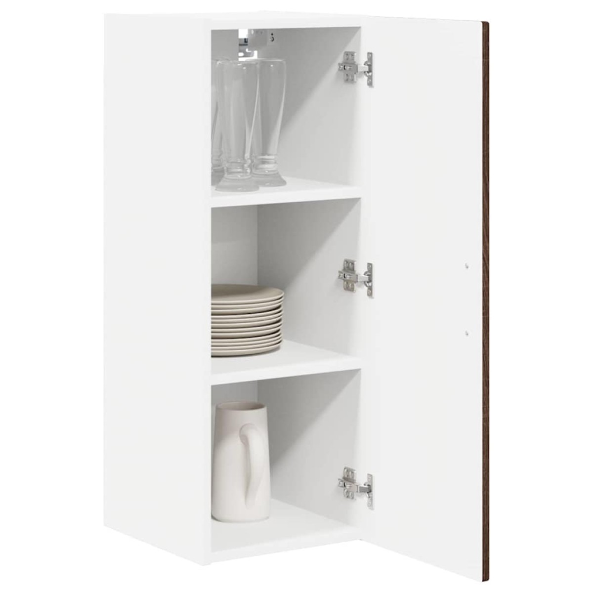 vidaXL Ντουλάπα Τοίχου PORTO Καφέ δρυς 40 x 31 x 80 εκ.