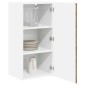vidaXL Ντουλάπα Τοίχου PORTO Παλιό ξύλο 40 x 31 x 80 εκ.