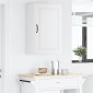 vidaXL Ντουλάπα Τοίχου PORTO Λευκό 50 x 31 x 80 εκ. Επεξεργασμένο Ξύλο