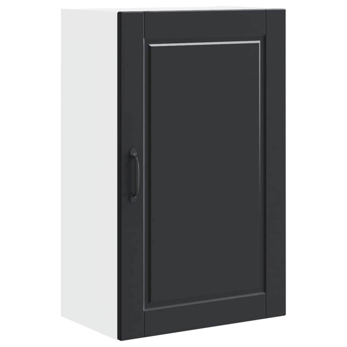 vidaXL Ντουλάπα Τοίχου PORTO Μαύρο 50 x 31 x 80 εκ. Επεξεργασμένο Ξύλο