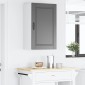 vidaXL Ντουλάπα Τοίχου PORTO Μαύρο 50 x 31 x 80 εκ. Επεξεργασμένο Ξύλο