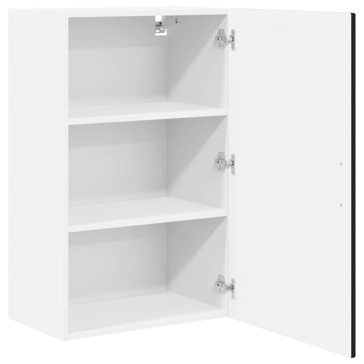 vidaXL Ντουλάπα Τοίχου PORTO Μαύρο 50 x 31 x 80 εκ. Επεξεργασμένο Ξύλο