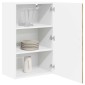 vidaXL Ντουλάπα Τοίχου PORTO Δρύς Sonoma 50 x 31 x 80 εκ.