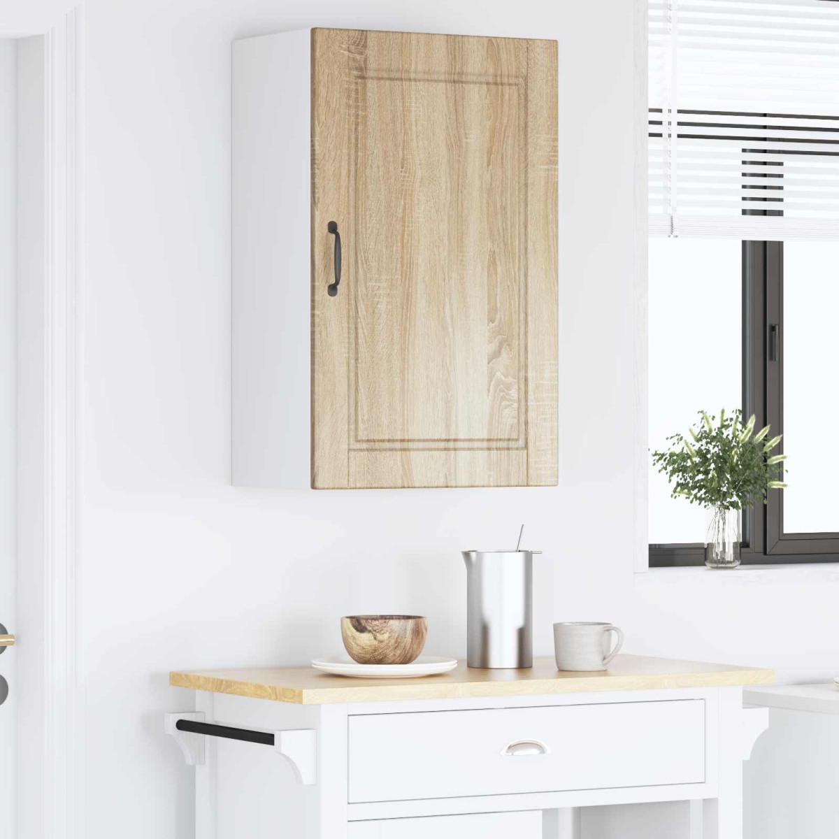 vidaXL Ντουλάπα Τοίχου PORTO Δρύς Sonoma 50 x 31 x 80 εκ.