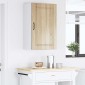 vidaXL Ντουλάπα Τοίχου PORTO Δρύς Sonoma 50 x 31 x 80 εκ.