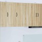 vidaXL Ντουλάπα Τοίχου PORTO Δρύς Sonoma 50 x 31 x 80 εκ.