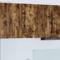 vidaXL Ντουλάπα Τοίχου PORTO Καπνιστό Δρύς 50 x 31 x 80 εκ.