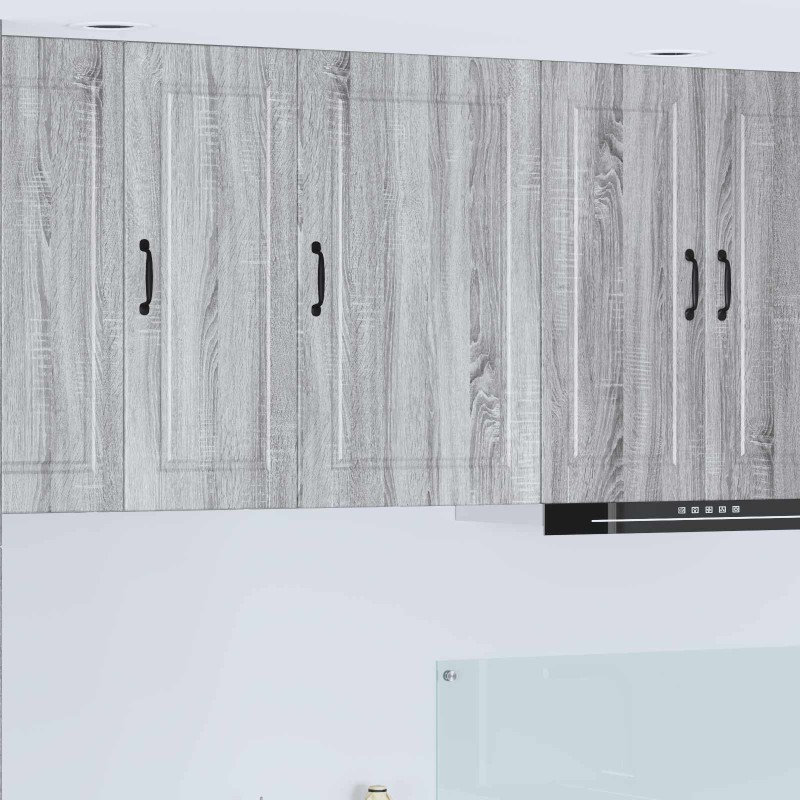 vidaXL Ντουλάπα Τοίχου PORTO Γκρίζο Σονομα 50 x 31 x 80 εκ.