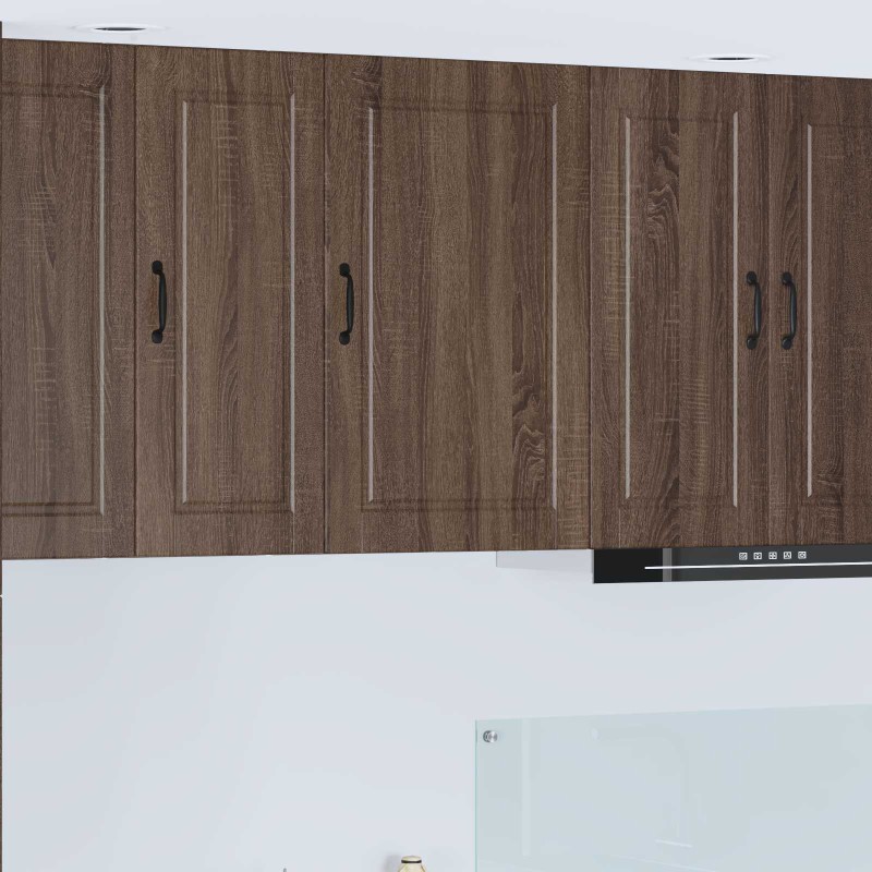 vidaXL Ντουλάπα Τοίχου PORTO Καφέ δρυς 50 x 31 x 80 εκ.