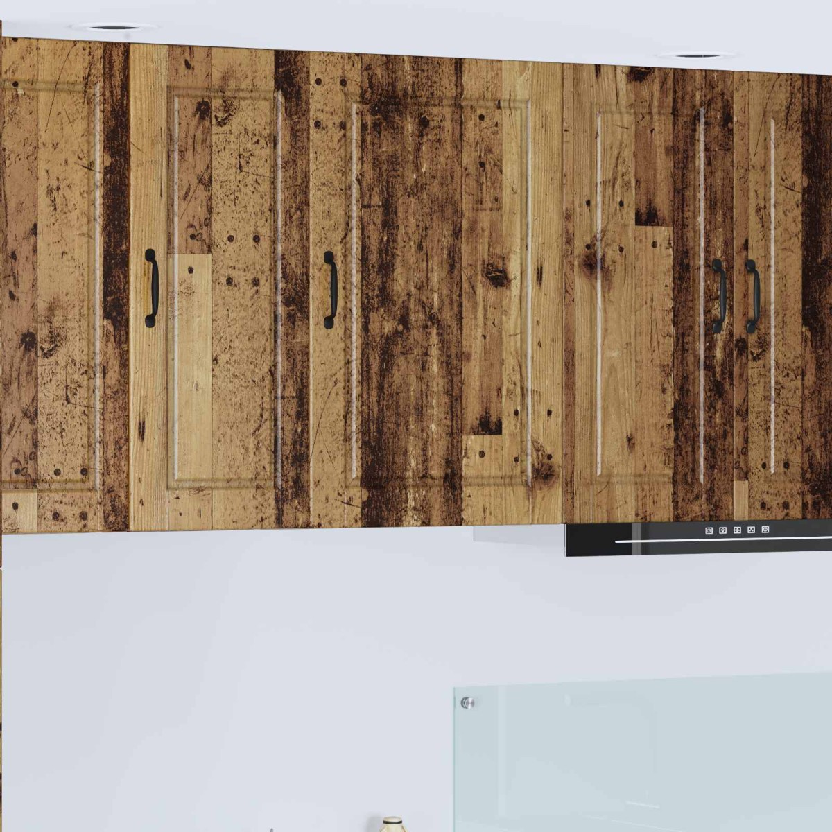 vidaXL Ντουλάπα Τοίχου PORTO Παλιό ξύλο 50 x 31 x 80 εκ.