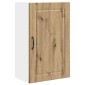 vidaXL Ντουλάπα Τοίχου PORTO Artisan Oak 50 x 31 x 80 εκ.