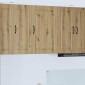 vidaXL Ντουλάπα Τοίχου PORTO Artisan Oak 50 x 31 x 80 εκ.