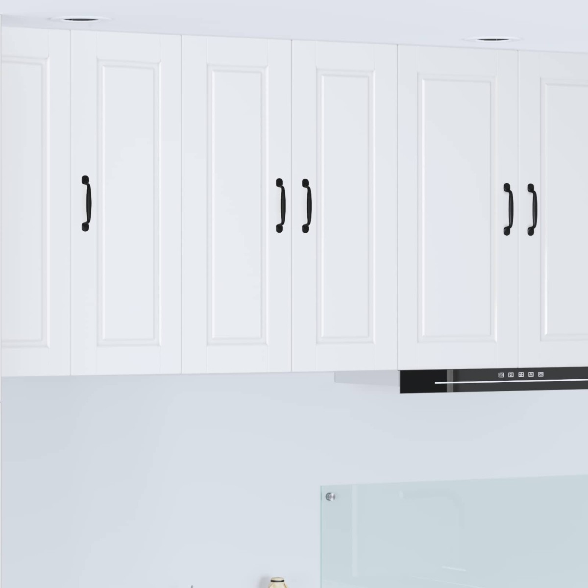 vidaXL Ντουλάπα Τοίχου PORTO Λευκό 60 x 31 x 80 εκ. Επεξεργασμένο Ξύλο