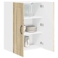 vidaXL Ντουλάπα Τοίχου PORTO Δρύς Sonoma 60 x 31 x 80 εκ.