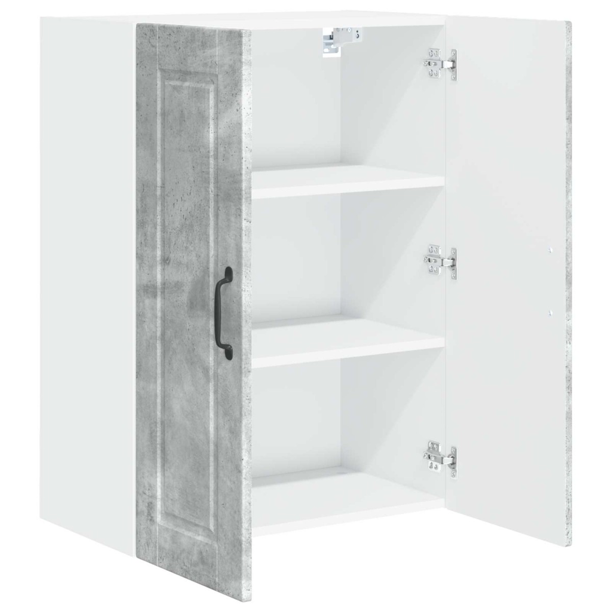 vidaXL Ντουλάπα Τοίχου PORTO Σκυρόδεμα Γκρι 60 x 31 x 80 εκ.