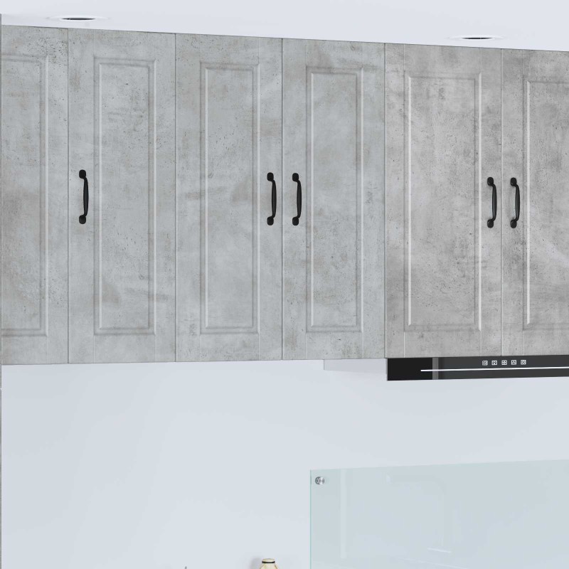 vidaXL Ντουλάπα Τοίχου PORTO Σκυρόδεμα Γκρι 60 x 31 x 80 εκ.