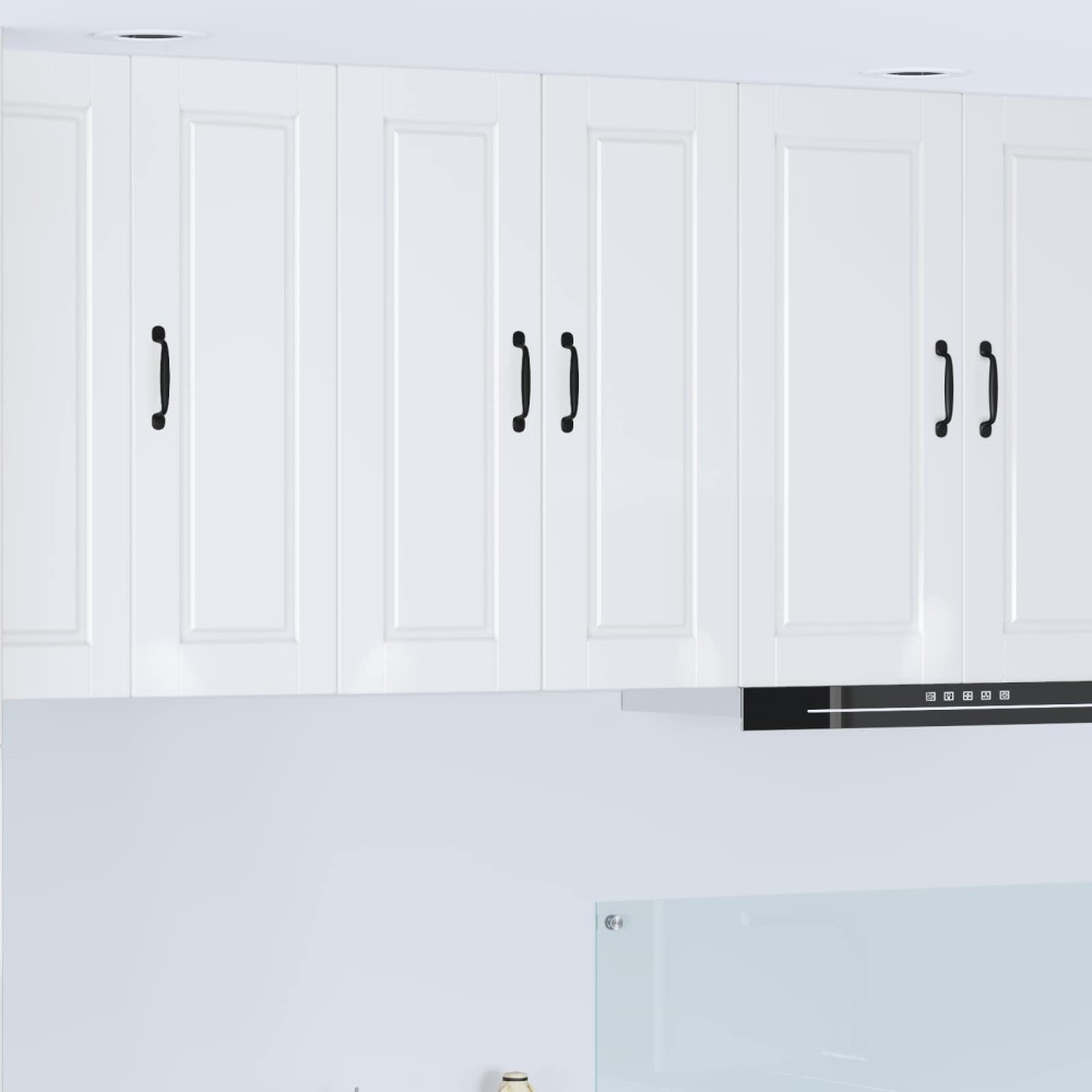 vidaXL Ντουλάπα Τοίχου PORTO Υψηλής γυαλάδας λευκό 60 x 31 x 80 εκ.