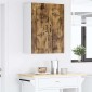 vidaXL Ντουλάπα Τοίχου PORTO Καπνιστό Δρύς 60 x 31 x 80 εκ.