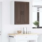 vidaXL Ντουλάπα Τοίχου PORTO Καφέ δρυς 60 x 31 x 80 εκ.