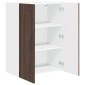 vidaXL Ντουλάπα Τοίχου PORTO Καφέ δρυς 60 x 31 x 80 εκ.