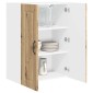 vidaXL Ντουλάπα Τοίχου PORTO Artisan Oak 60 x 31 x 80 εκ.