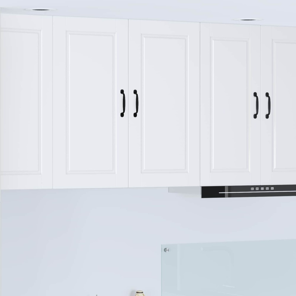 vidaXL Ντουλάπα Τοίχου PORTO Λευκό 80 x 31 x 80 εκ. Επεξεργασμένο Ξύλο