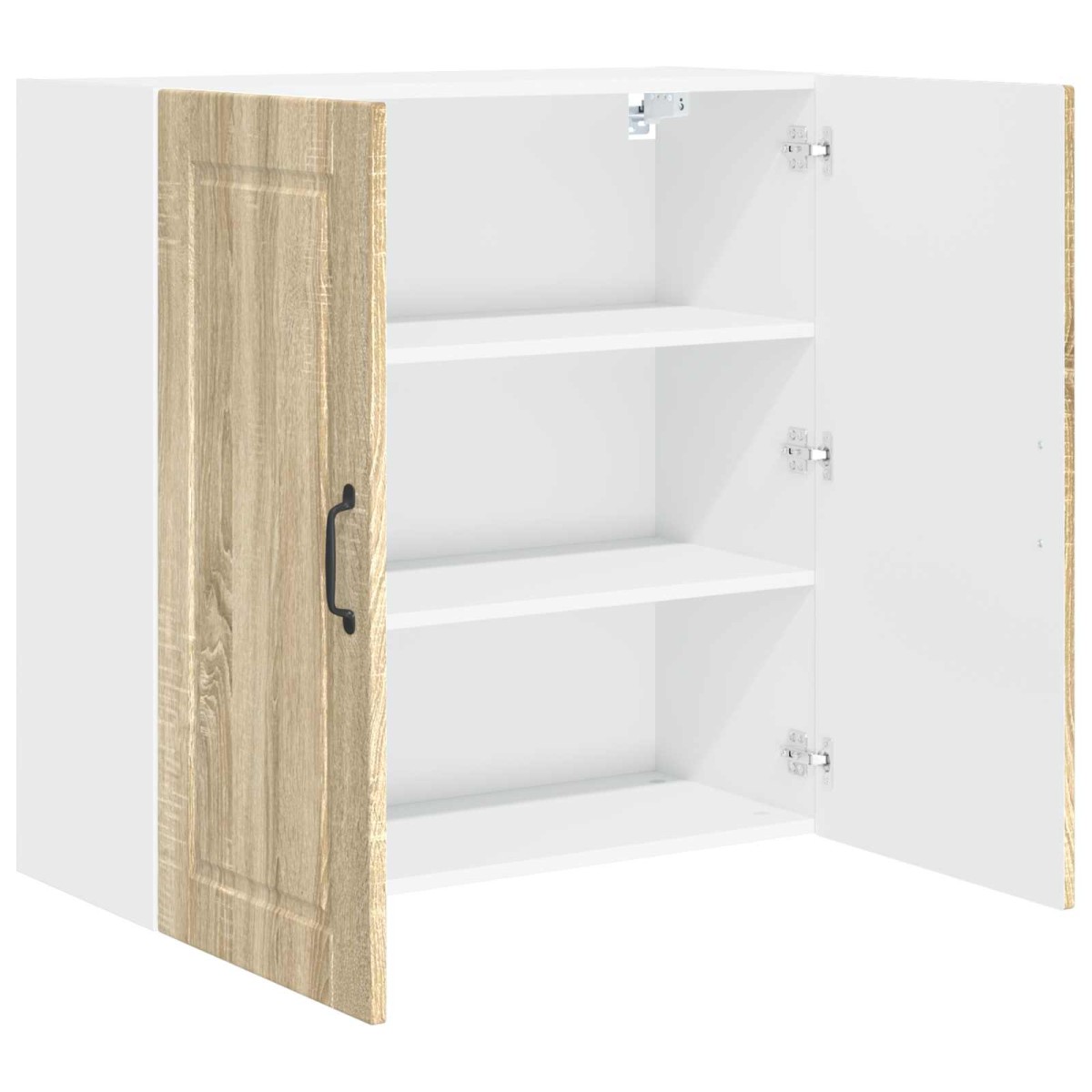 vidaXL Ντουλάπα Τοίχου PORTO Δρύς Sonoma 80 x 31 x 80 εκ.