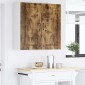 vidaXL Ντουλάπα Τοίχου PORTO Καπνιστό Δρύς 80 x 31 x 80 εκ.