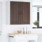 vidaXL Ντουλάπα Τοίχου PORTO Καφέ δρυς 80 x 31 x 80 εκ.