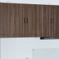 vidaXL Ντουλάπα Τοίχου PORTO Καφέ δρυς 80 x 31 x 80 εκ.
