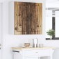vidaXL Ντουλάπα Τοίχου PORTO Παλιό ξύλο 80 x 31 x 80 εκ.