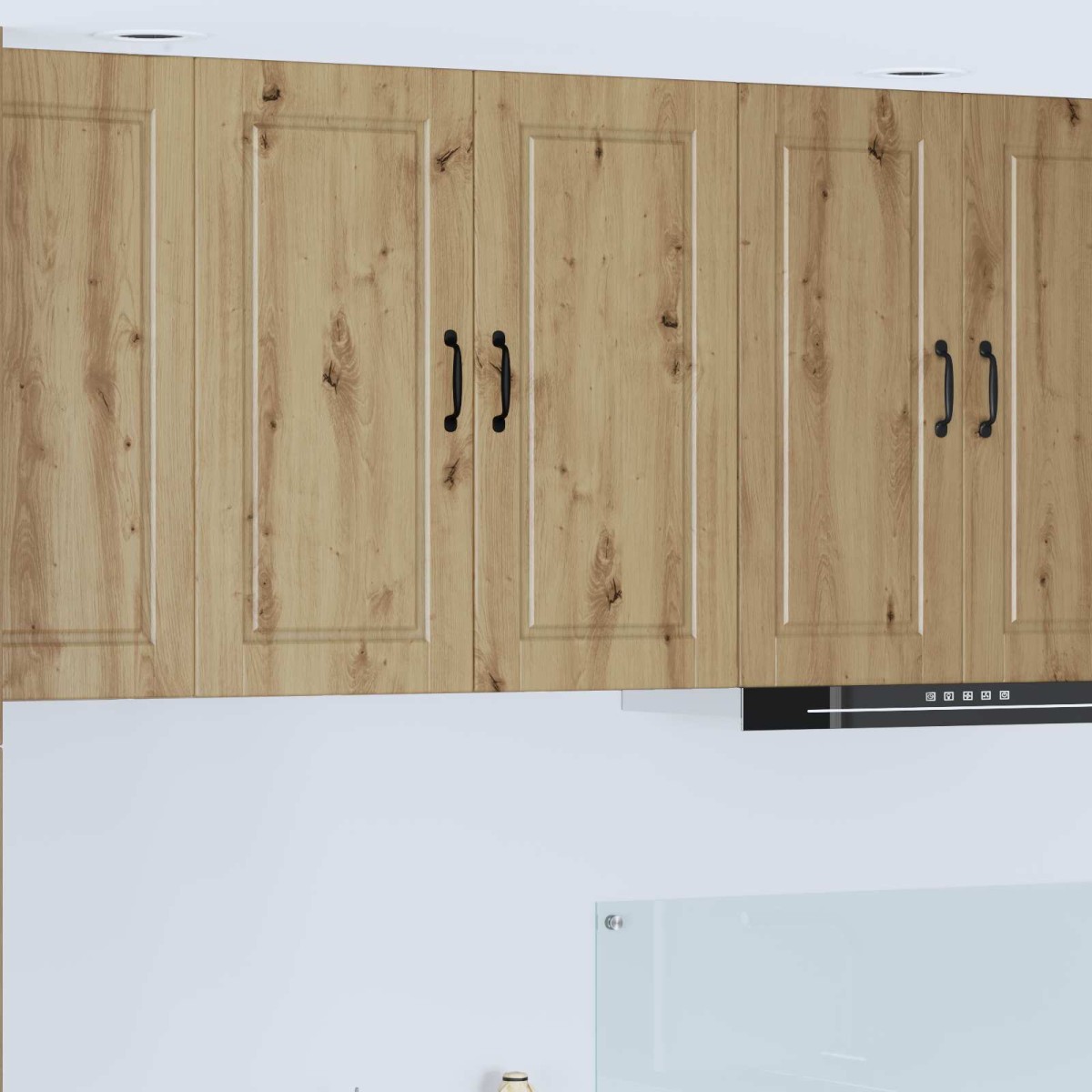 vidaXL Ντουλάπα Τοίχου PORTO Artisan Oak 80 x 31 x 80 εκ.