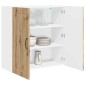 vidaXL Ντουλάπα Τοίχου PORTO Artisan Oak 80 x 31 x 80 εκ.