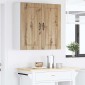 vidaXL Ντουλάπα Τοίχου PORTO Artisan Oak 80 x 31 x 80 εκ.