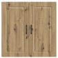 vidaXL Ντουλάπα Τοίχου PORTO Artisan Oak 80 x 31 x 80 εκ.